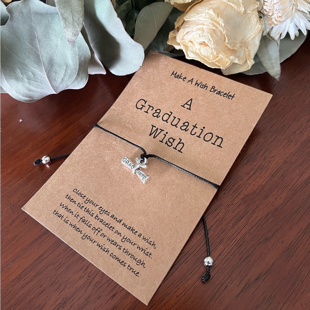 Make a wish Graduation Bracelet 👩🏼‍🎓🎓